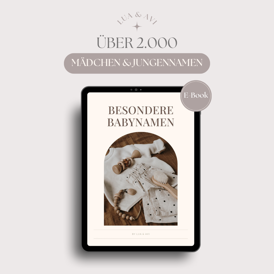 2.000 besondere Mädchen- und Jungennamen